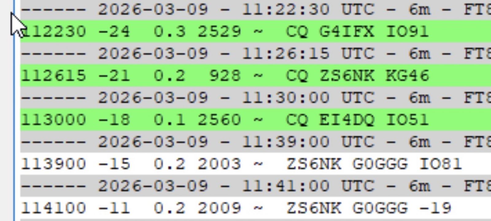 ZS6NK on 6m